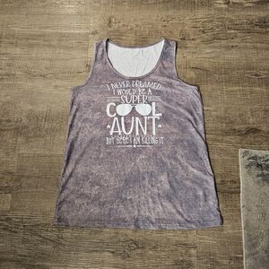 Cool Aunt Graphic Tank Top